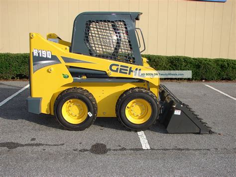 gehl skid steer history|gehl skid steer specifications.